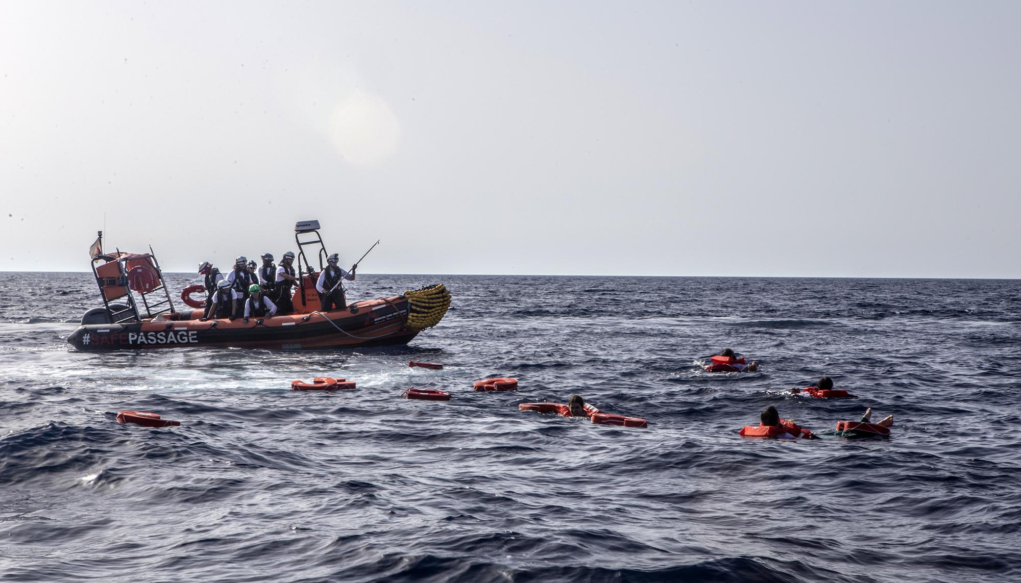 rescate migrantes refugiados